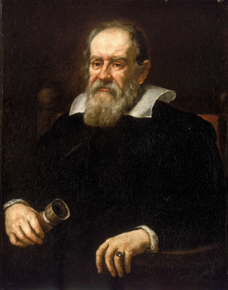 Portrait of Galileo Galilei (1564–1642).