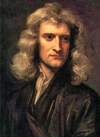 Portrait of Isaac Newton (1643–1727).